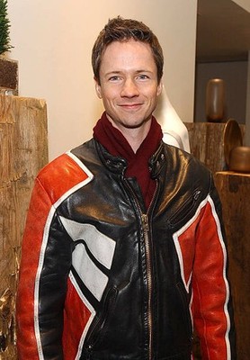 John Cameron Mitchell at Calvin Klein with Art in America and Inte- Old Photo 1