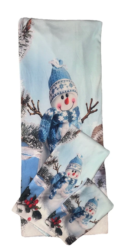 Juego de 3 toallas de rizo decorativas de Navidad Foto 3 de 3