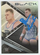 Brutus Creed WWE Signed 2022 Chronicles Black #204 Rookie Card BAS #BS86648