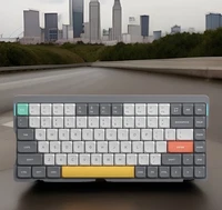 Nuphy Ionic White Air75 (V2) Cowberry Keyboard (ANSI Layout)
