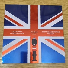 Marks and Spencer Solider EMPTY TIN! Union Jack! beautiful 