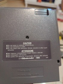  NINTENDO 1985 ROLLERGAMES NES-U5-ITA MADE IN JAPAN NON TESTATO
