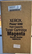 Image of Genuine Xerox Phaser 6360 High Capacity Magenta Toner Cartridge 106R01219 - New