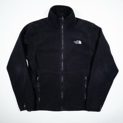 #ad The North Face Men’s M Black Polartec Full Zip Fleece Jacket $18.00