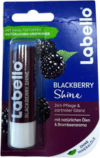 Labello Blackberry Shine - Balsamo per Labbra, 4,8 G, 2 Pcs