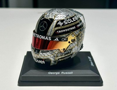 George Russell Team Mercedes-AMG Petronas 2025 Chinese GP Helmet in 1/5 scale