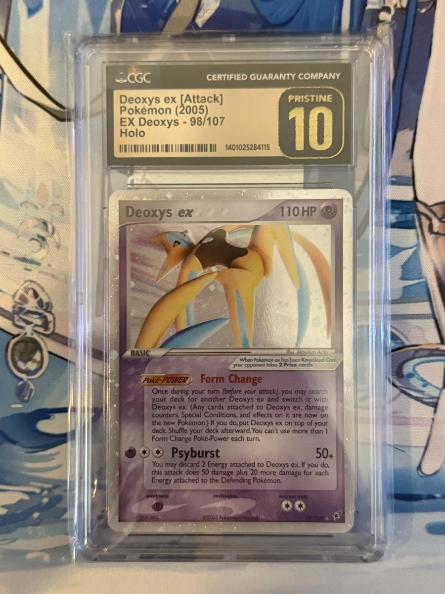 Pokémon TCG EX Deoxys Psychic Ultra Rare Individual Collectible