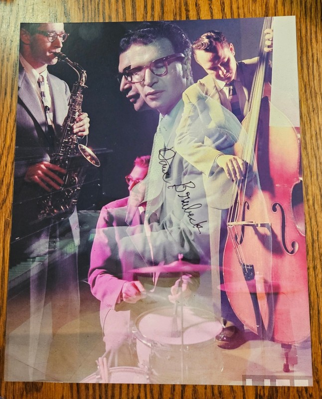 Dave Brubeck Signed  8 X 10 Photo MUSICIAN Jazz Legend 