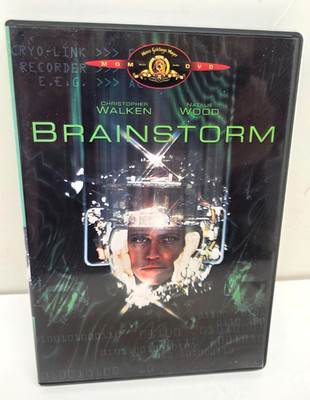 Brainstorm 1983 Movie DVD Cristopher Walken, Natalie Wood Sci-Fi Thriller