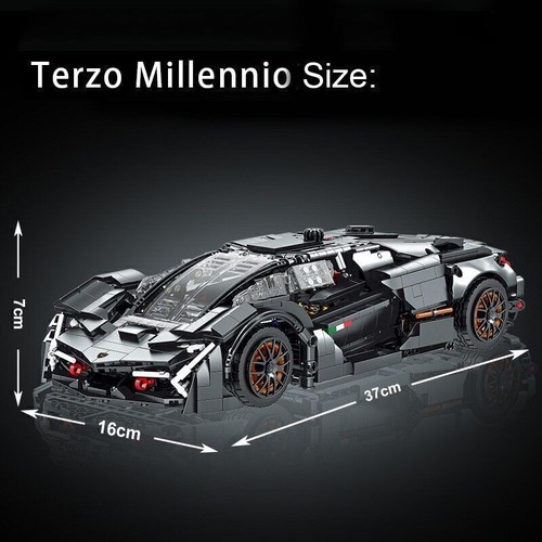 Technical Sports Car Building Blocks Models Super Racing Bricks Toys for Boys US - Picture 8 of 20