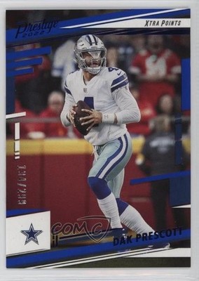 2022 Panini Prestige Xtra Points Blue 134/299 Dak Prescott #76 1pd2
