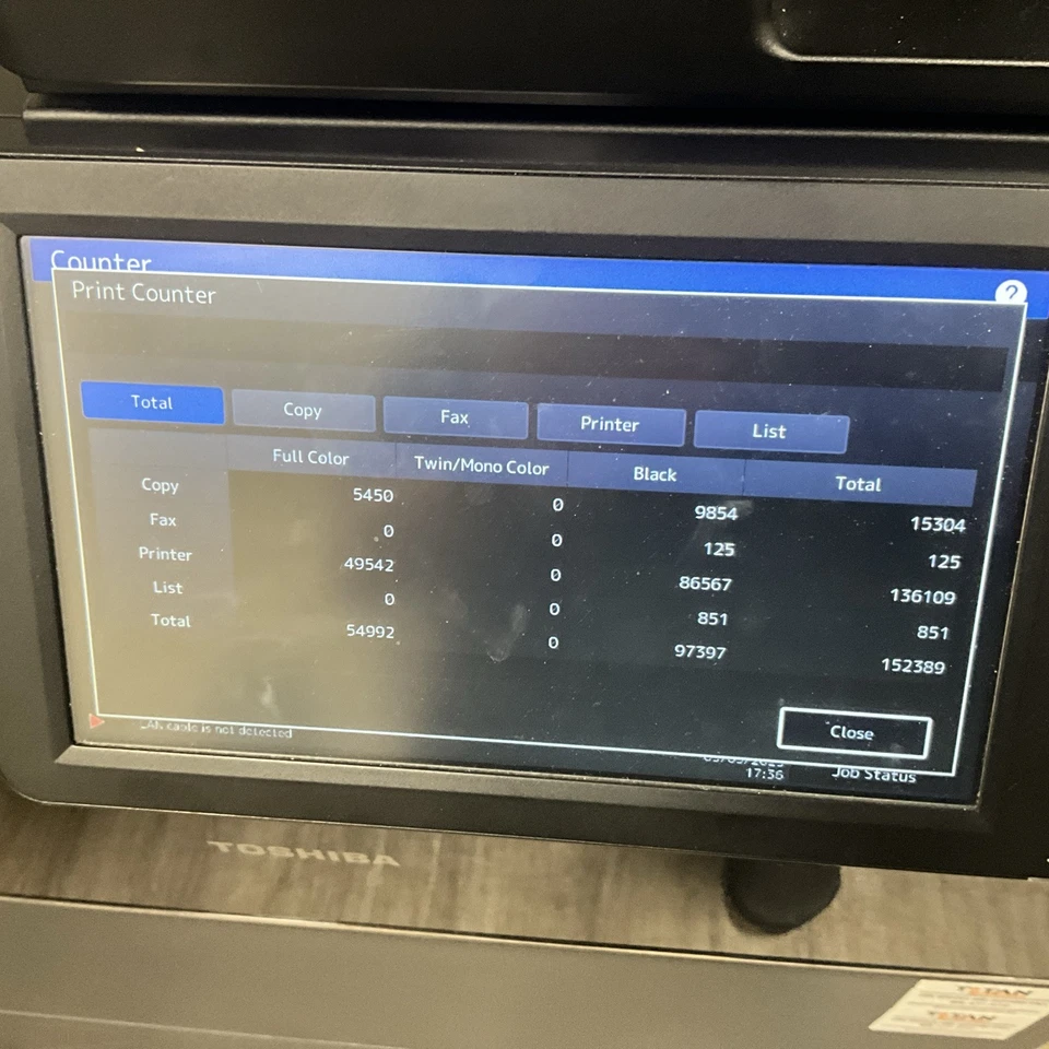 Toshiba e-Studio 5516AC Color Láser Multifunción Impresora Copiadora Escáner 55 PPM Foto 2 de 2