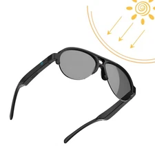 Smart Glasses Bone Conduction Bluetooth Sunglasses Headphones With Stereo Speake