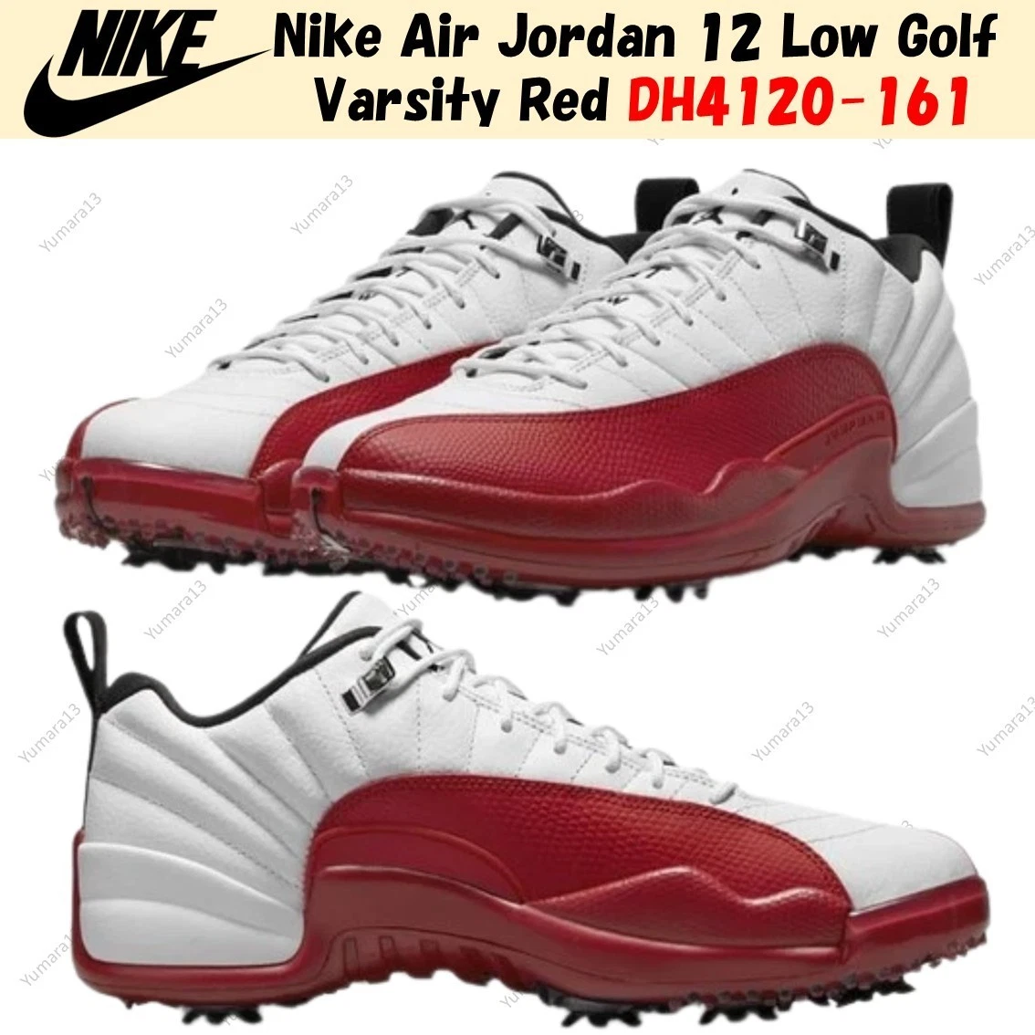 Las mejores ofertas en Jordan 12 Golf Low Cherry | eBay