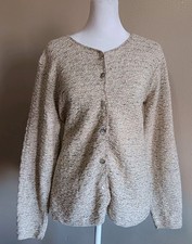Classic Vintage Cardigan Size Medium Button U...