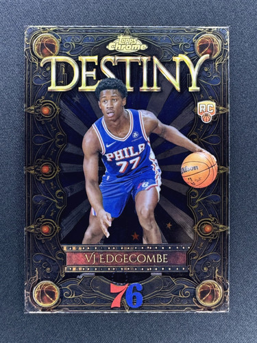 2025 Topps Chrome VJ Edgecombe Base (RAW)