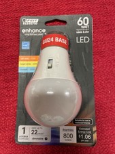 Feit A19 GU24 LED Bulb Color Changing 60 Watt Equivalence 1 pk