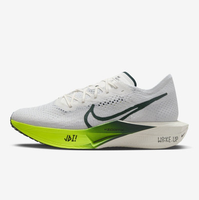 Nike ZoomX Vaporfly Next% 3 FK White Volt Green FZ4017-100 Men's 7 / Womens 8.5