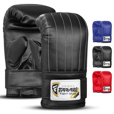 Farabi Fight Gear KINDER Boxhandschuhe Boxsack Training MMA Handschuhe SCHWARZ! KLEIN