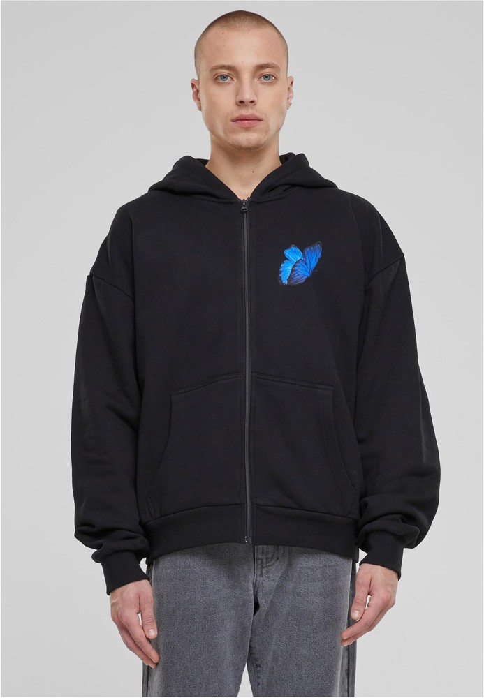MT Upscale Sweatshirt Le Papillon Heavy Oversize Zip Hoody Black 12390₽