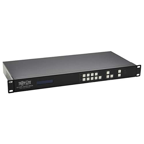 Tripp Lite 4x4 HDMI Matrix Switch / Splitter w Audio Extractor 4K 60Hz HDR - Picture 1 of 7