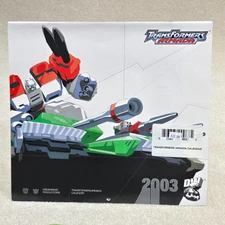 2003 Transformers Armada Calendar Dreamwave New Sealed VTG