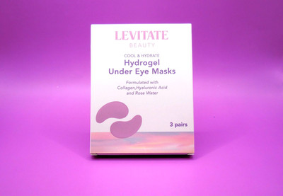 Levitate Beauty Cool & Hydrate Hydrogel Under Eye Masks 3 pairs NEW IN BOX
