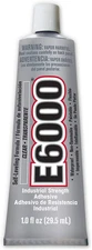 E-6000 Adhesive, 1 Ounce | GLU-600.01