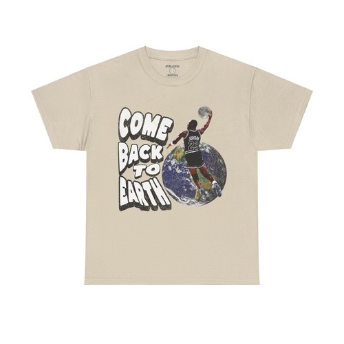COME BACK TO EARTH SNEAKER TEE to match Jordan Retro 6 Reverse white black - Picture 19 of 33