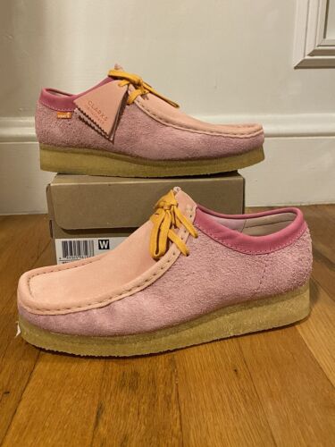 Levi's Vintage Clothing Clarks Wallabee 8 Pink Concepts Supreme Staple - Afbeelding 1 van 3