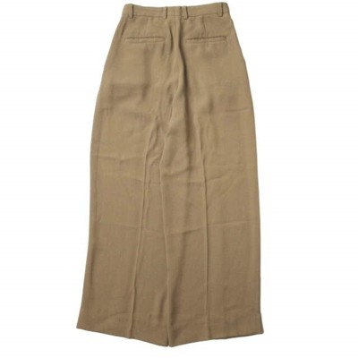 6 ROKU BEAUTY&YOUTH Japan GEORGETTE HIGH WAIST PANTS 8614-202-0025  