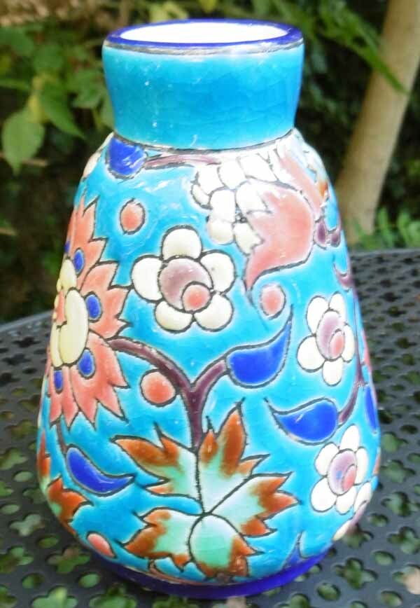 Vase miniature LONGWY Populair in het land