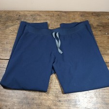 FIGS Sz Large Livingston Ceil Navy Blue Scrub Pants T21003P 1666 Straight Leg