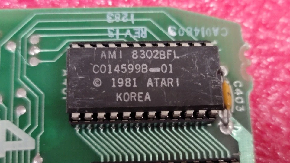 Rare 1979 Atari 400/ 800 OS Card Expansion C12989 Rev E UNTESTED #i73 - Image 2 of 4