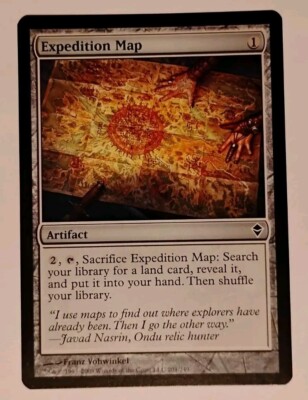 Expedition Map Zendikar Regular
