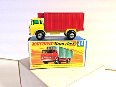 Matchbox by Lesney Superfast No.44a Refrigerator Truck FAT WHEELS 1972 in H-OVP
