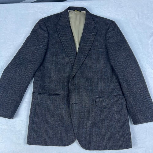 The Barrister Collection Blazer Coat Men's Size 40R 100% Pure Wool