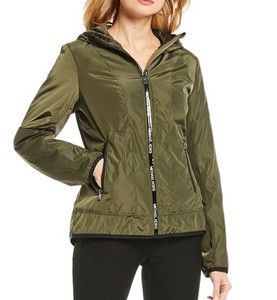 michael kors olive coat