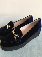 Kurt Geiger Carvela Brothel Creeper Blue Crushed Velvet Shoes Rare Size 7 40 Kurt Geiger Carvela Brothel Creeper Blue Crushed Velvet Shoes Rare Size 7 40