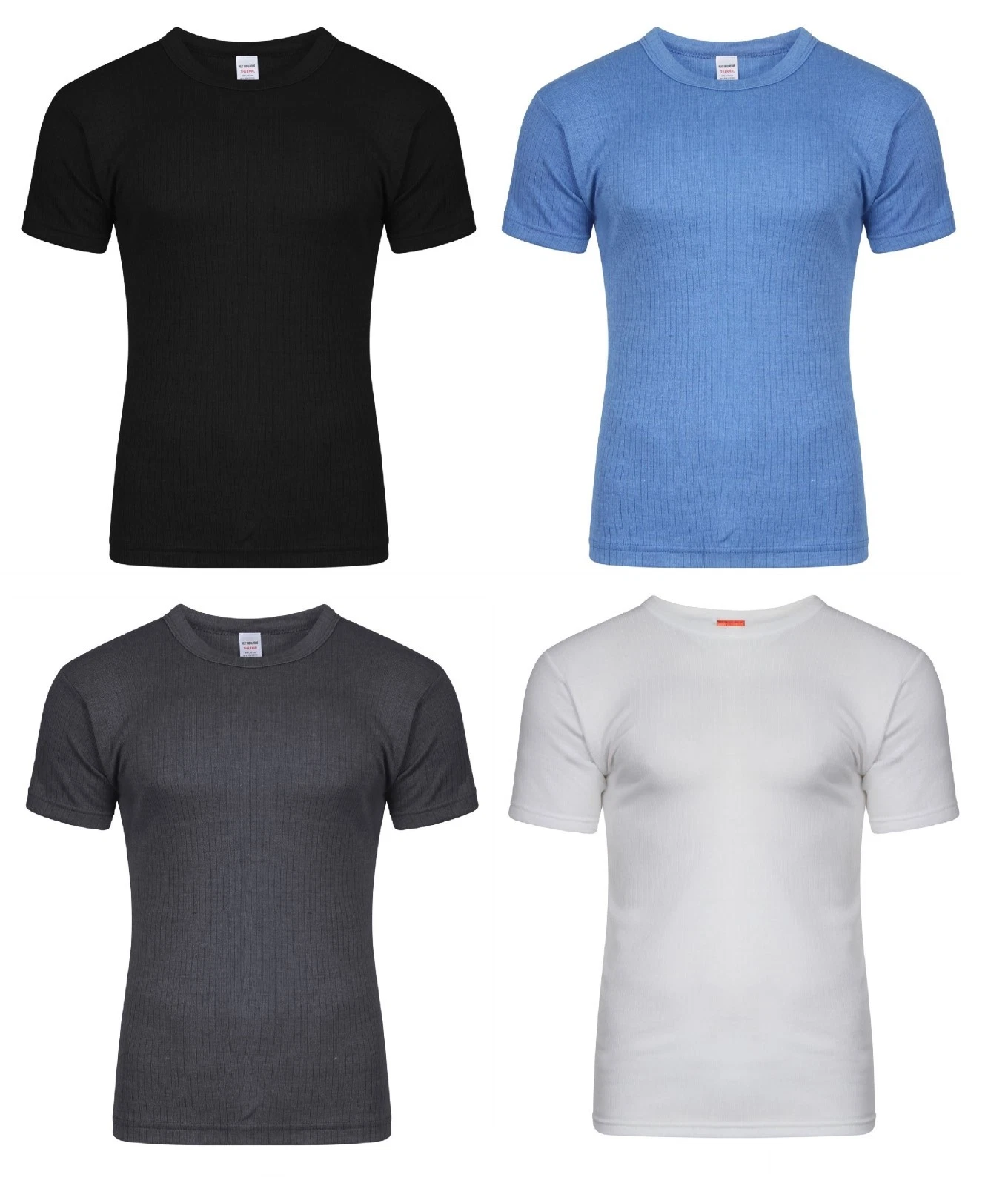 WHOLESALE JOBLOT OF 12 Or 24 Or 60 X MENS THERMAL TOPS / LONG JOHN SIZE S TO 2XL