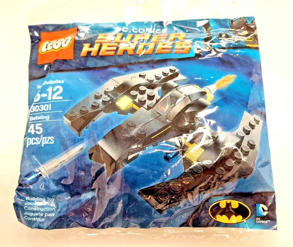 New Lego Polybag Lot Batman Batwing / Disney Rapunzel / Parrot / FIre Helicopter - Image 3 of 4