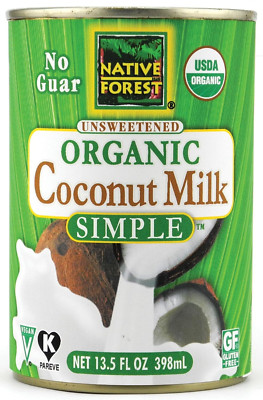 Organic Coconut Milk Unsweetened - Coconut Milk Canned, Unsweetened Coconut Milk