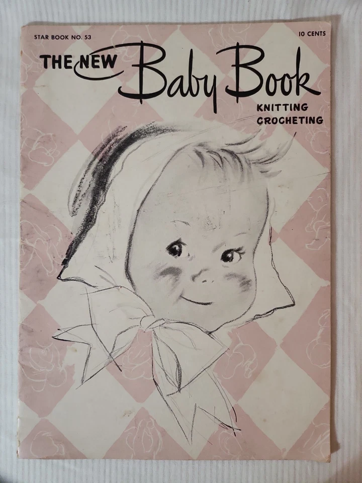 Knit & Crochet Star BABY Books Lot of 4 - #53 (1947), 72 (1950), 88 (1951), 148 - Image 2 of 4