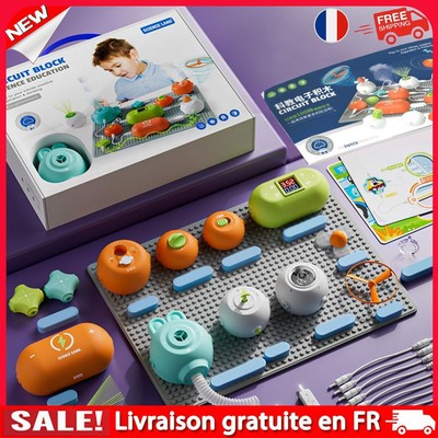 Multifunctional Science Experiment Toys Electronics Exploration Kit for Age 3+