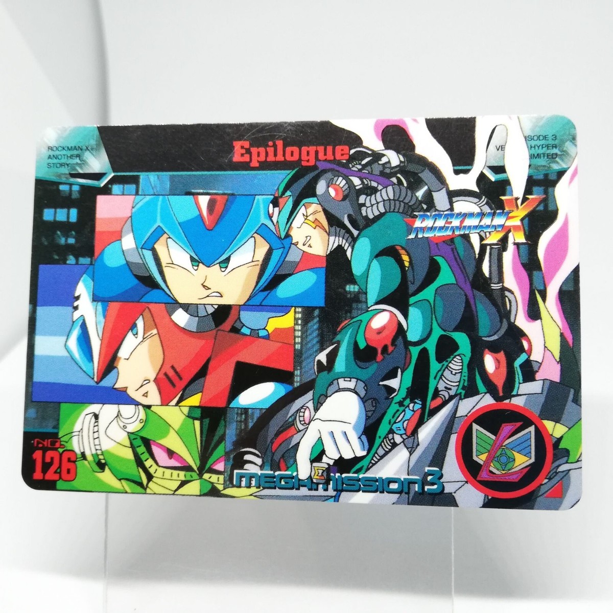 126 Epilogue Rock man X Mega Mission 3 Ⅿega (Rock) man X CAPCOM
