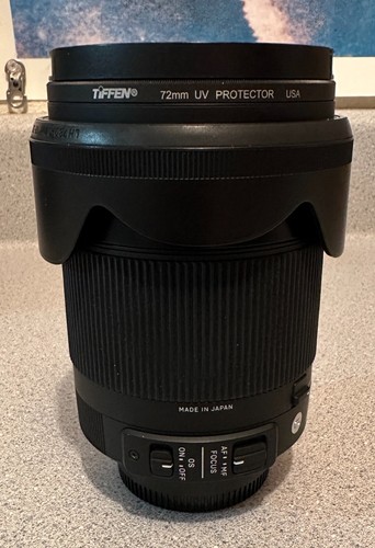 Sigma 18-300mm F/3.5-6.3 DC Macro OS HSM C Lens for Nikon (DX) - Picture 1 of 12