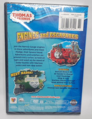 Thomas & Friends: Engines and Escapades (DVD) Sealed 45986316141| eBay