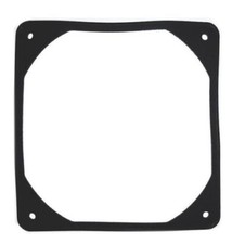 120mm Fan Silicone Anti-Vibration Noise Reduction Silencer Gasket - Black