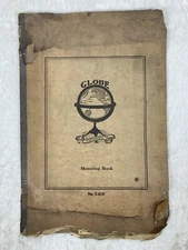 Antique Receipt Book Sales Slips Marysville Ohio 1920s