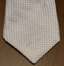 Vintage Calvin Klein Blue 100% Imported Silk Men’s Neck Tie Made In USA